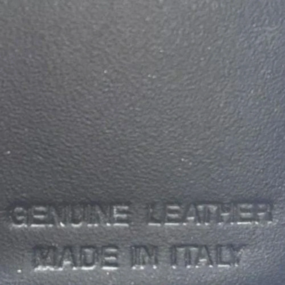 Paul Smith Zebra Print Calf Hair Leather Bifold Wallet Black White Made in Italy